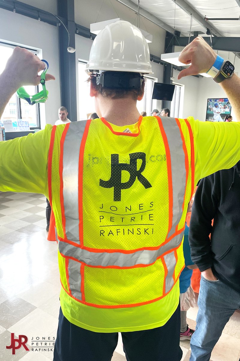 JPR1Source's tweet photo. Graduate Engineer Jackson took one for the team at the 2026 Polar Plunge on Saturday! 

Thanks to everyone who donated! We’re proud to share that JPR matched every contribution, bringing our total impact to $2,000 in support of Special Olympics Indiana! https://t.co/97STQkZxqc