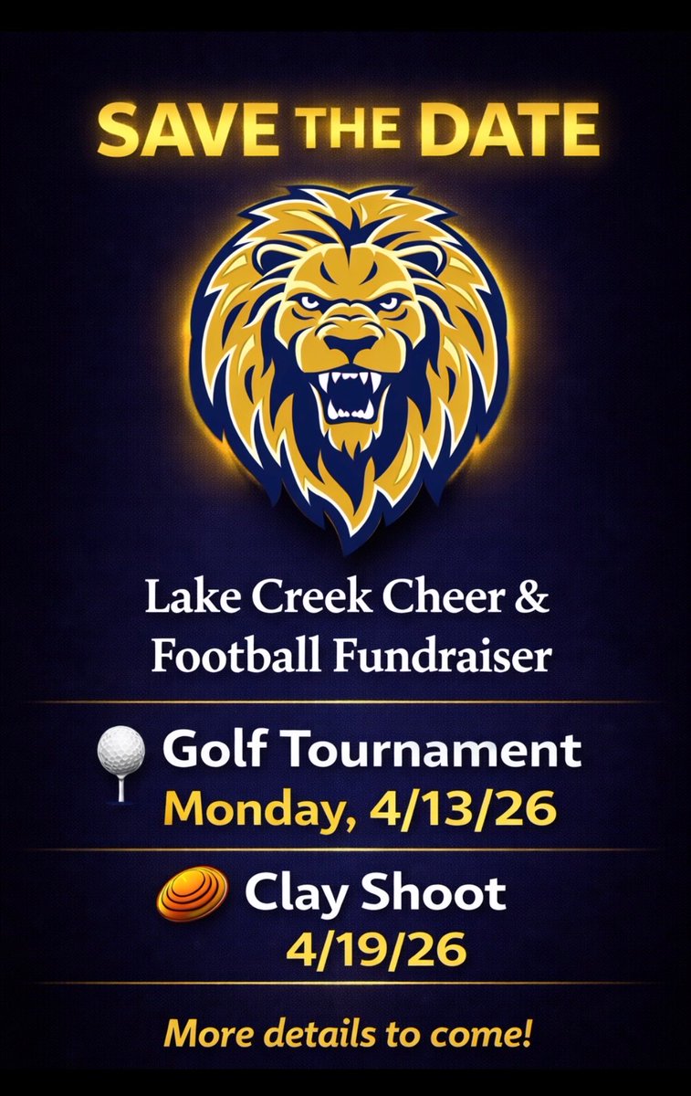 Lake Creek Lions Football tweet media