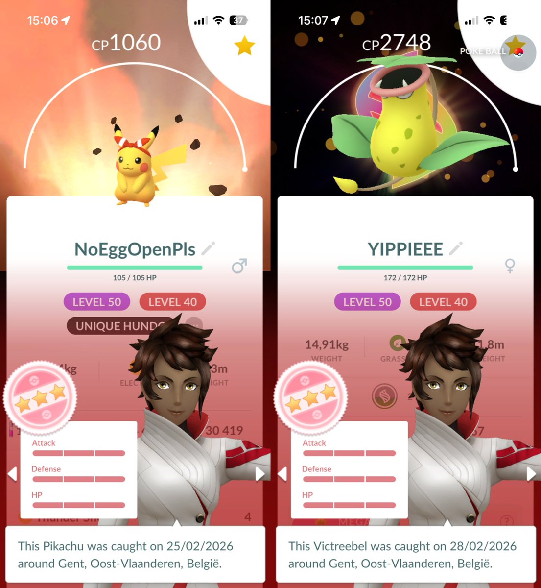 Jeroen026PoGo's tweet image. I still can’t believe I got a perfect male May Bow Pikachu! This has been my biggest hunt for the longest time. I was ready to Bottle Cap a shiny male one someday, but I got super lucky during the Road to Kalos event!! 🥰🥰🥰

#MaxOutMonday