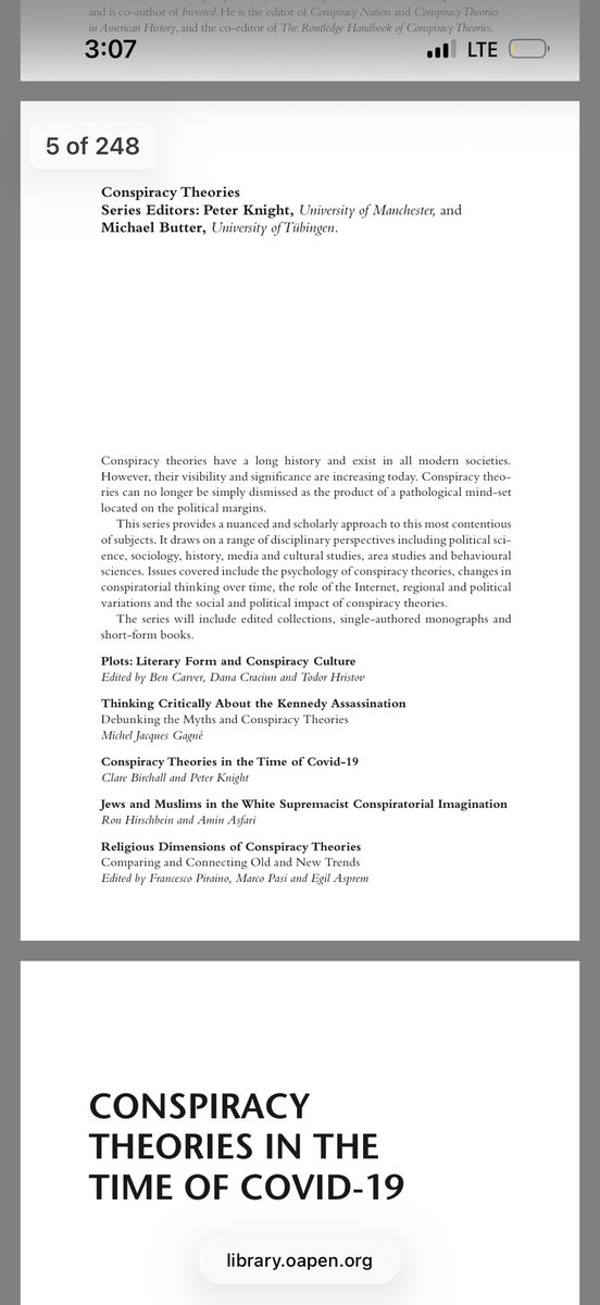 PatrickByrne's tweet photo. Find-O’-Day:

2022 book debunking COVID-19 “Plandemic” conspiracies involving Bill Gates, profit motives, authoritarianism, information warfare, vaccines’ ineffectiveness and risks, etc. 

From a publisher apparently entirely devoted to regurgitating state propaganda.

rtw https://t.co/D6k17LpvmB