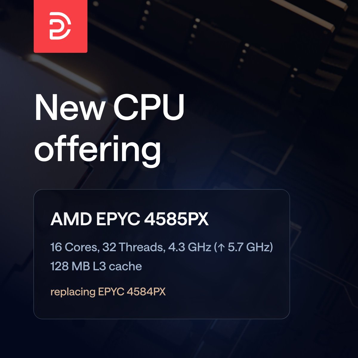 DataPacket.com tweet media