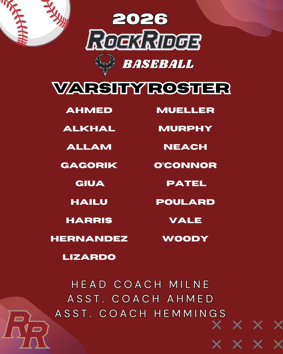 Rock Ridge Phoenix Baseball tweet media