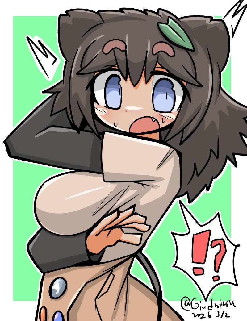 びっくりたぬき後輩
#OC