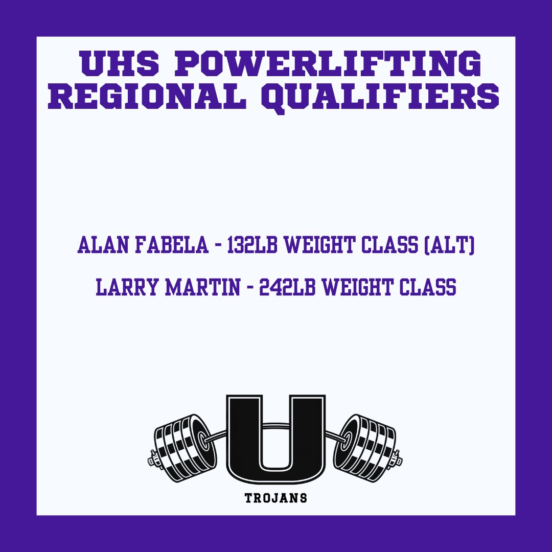 UHSPowerlifting's tweet photo. Congratulations to the following boys! https://t.co/0lJZiwSpzA