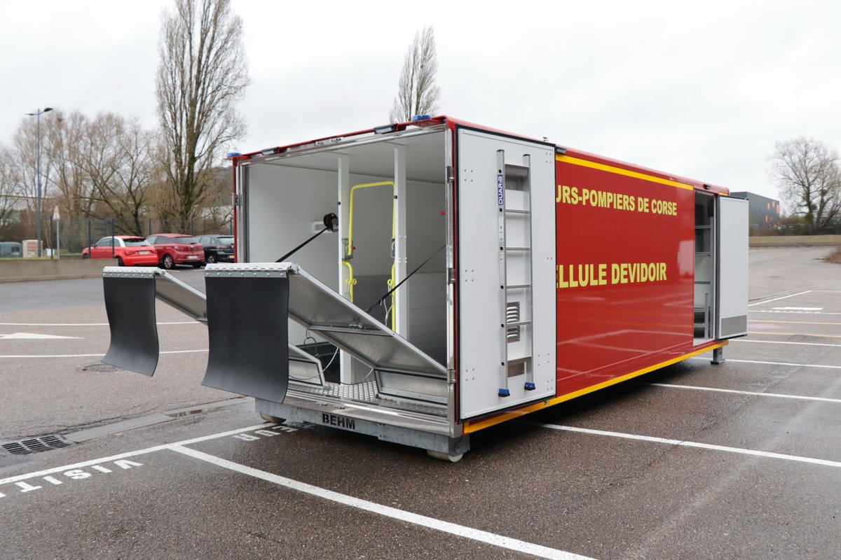 BehmSas's tweet photo. Cellule Dévidoir Automobile 
Nous remercions  Service d'Incendie et de Secours de la Haute-Corse pour leur confiance.
Berce amovible sélectionnée UGAP la centrale d'achat public
#sdis2b #sis2b #CDA #pompiers #devidoir #secours #LaFrenchFab https://t.co/dEJntR71Fk