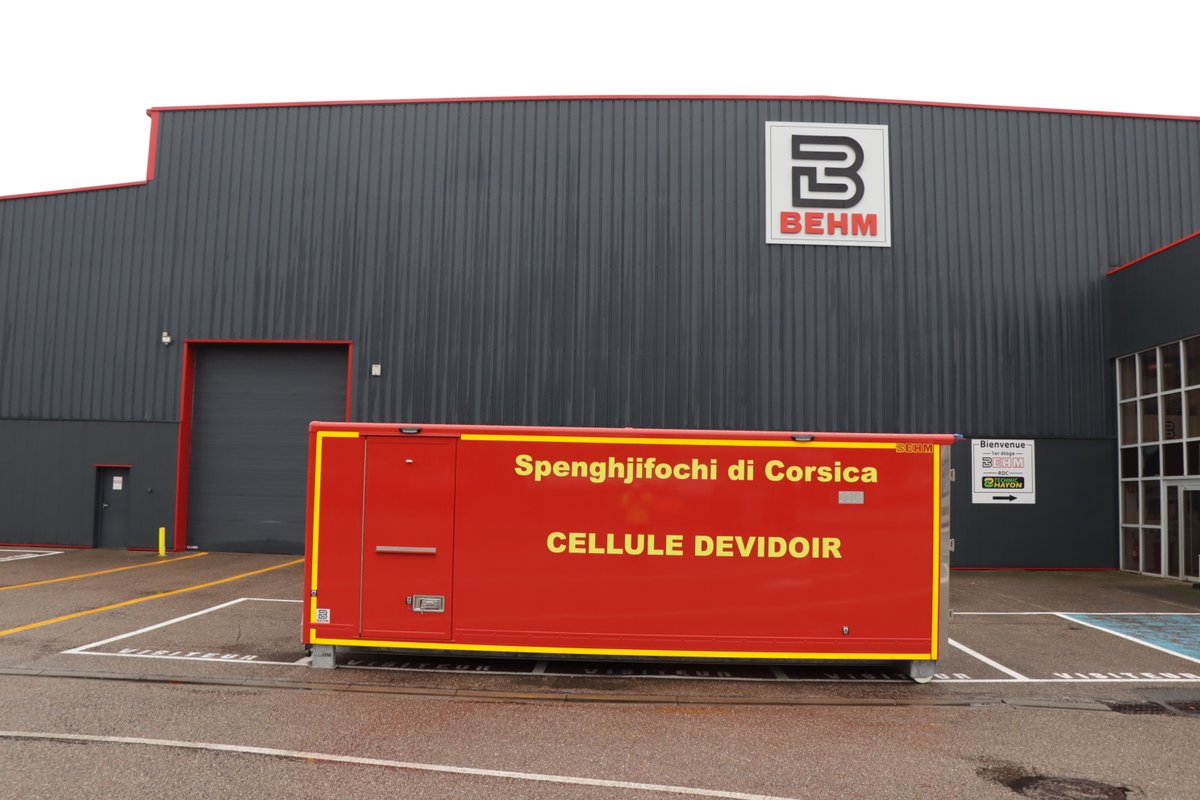 BehmSas's tweet photo. Cellule Dévidoir Automobile 
Nous remercions  Service d'Incendie et de Secours de la Haute-Corse pour leur confiance.
Berce amovible sélectionnée UGAP la centrale d'achat public
#sdis2b #sis2b #CDA #pompiers #devidoir #secours #LaFrenchFab https://t.co/dEJntR71Fk