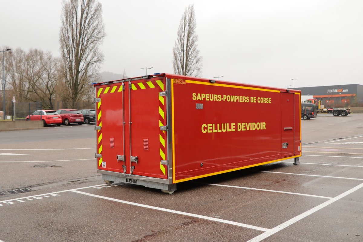 BehmSas's tweet photo. Cellule Dévidoir Automobile 
Nous remercions  Service d'Incendie et de Secours de la Haute-Corse pour leur confiance.
Berce amovible sélectionnée UGAP la centrale d'achat public
#sdis2b #sis2b #CDA #pompiers #devidoir #secours #LaFrenchFab https://t.co/dEJntR71Fk