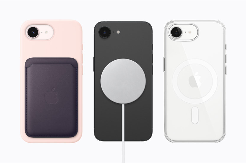 Cartidise's tweet image. Apple unveils the iPhone 17e 

- A19
- C1X (2X faster than C1)
- 256GB base storage 
- MagSafe support (15W)
- single 48MP lens 
- Ceramic Shield 2 &amp;amp; AR coating 
- STILL has a notch
- new Soft Pink color
- $599