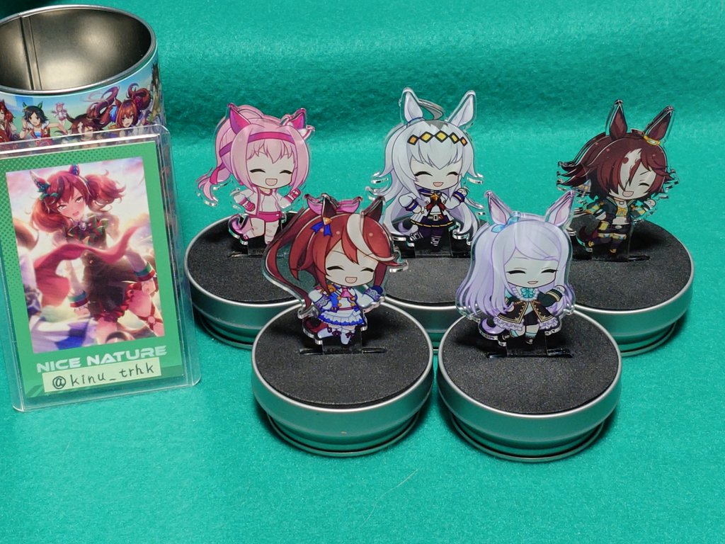 交換 譲渡 】ウマ娘 サイコンビニ CyConveni 缶スタ AcCanSta アクリル