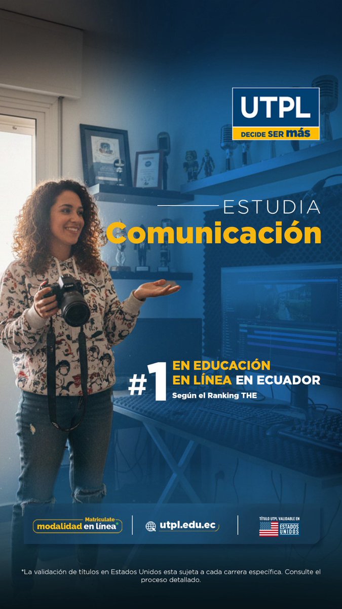 Carrera de Comunicación UTPL tweet media