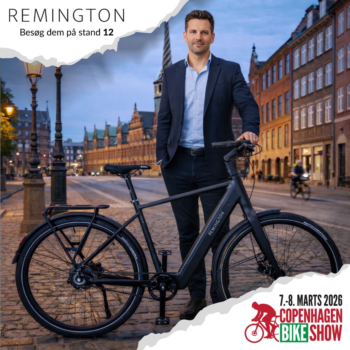 REMINGTON er designet i København og udviklet til hverdagsbrug. 

Cyklerne er skabt til cyklister og pendlere, der vægter enkelhed, komfort og kvalitet frem for trends og overflødige løsninger. 

Formsproget er roligt og tidløs.
