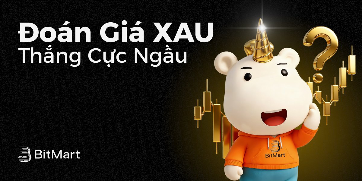 🔥ĐOÁN GIÁ XAU - THẮNG CỰC NGẦU

⏰Đoán giá XAUUSDT lúc 11:00, 03/03/2026
📊Check giá:
bitmart.com/vi-VN/futures/…

1️⃣Follow <a href="/BitMart_VN/">BitMart Vietnam</a>
2️⃣Like + RT
3️⃣Tag 3 bạn bè (phải follow <a href="/BitMart_VN/">BitMart Vietnam</a>)
4️⃣Comment giá đoán &amp; UID BitMart

🎁20 USDT Futures Voucher cho user đoán gần đúng nhất