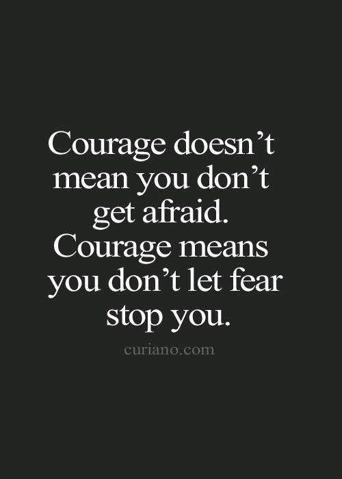 Truth of Leadership Courage &amp; Organizational Maneuverability aligned:  "Courage doesn't mean you don't get afraid.  Courage means you don't let fear stop you!"  - Curiano. buff.ly/pUm9Iz1   @Jeffraker @marcelbloemen @Coach_Pulse  @Drjustinkennedy