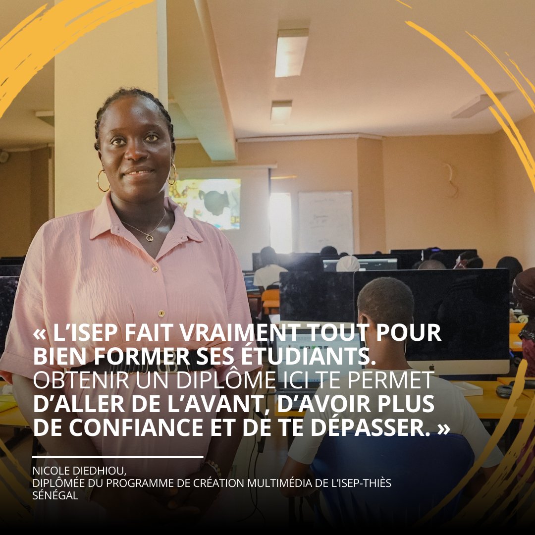 #Emploi | Au #Sénégal, l’enseignement professionnel n'est plus en marge : il est le moteur de la croissance &amp; de l'emploi des jeunes ! 

À l'ISEP-Thiès, des formateurs passionnés comme Nicole Diedhiou préparent la jeunesse aux métiers de demain :  wrld.bg/L0sV50YnVmH