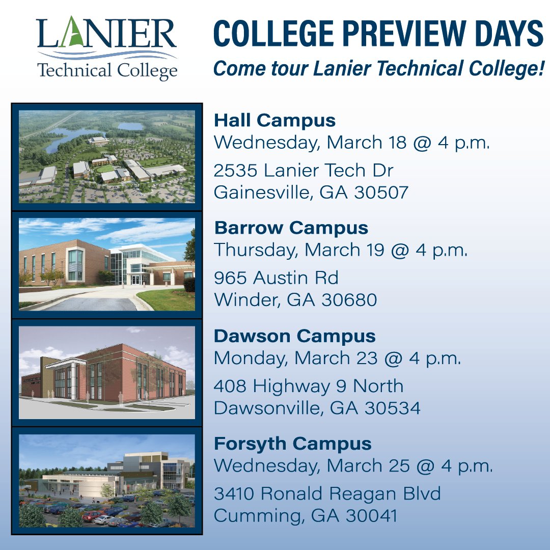 Lanier Tech tweet media