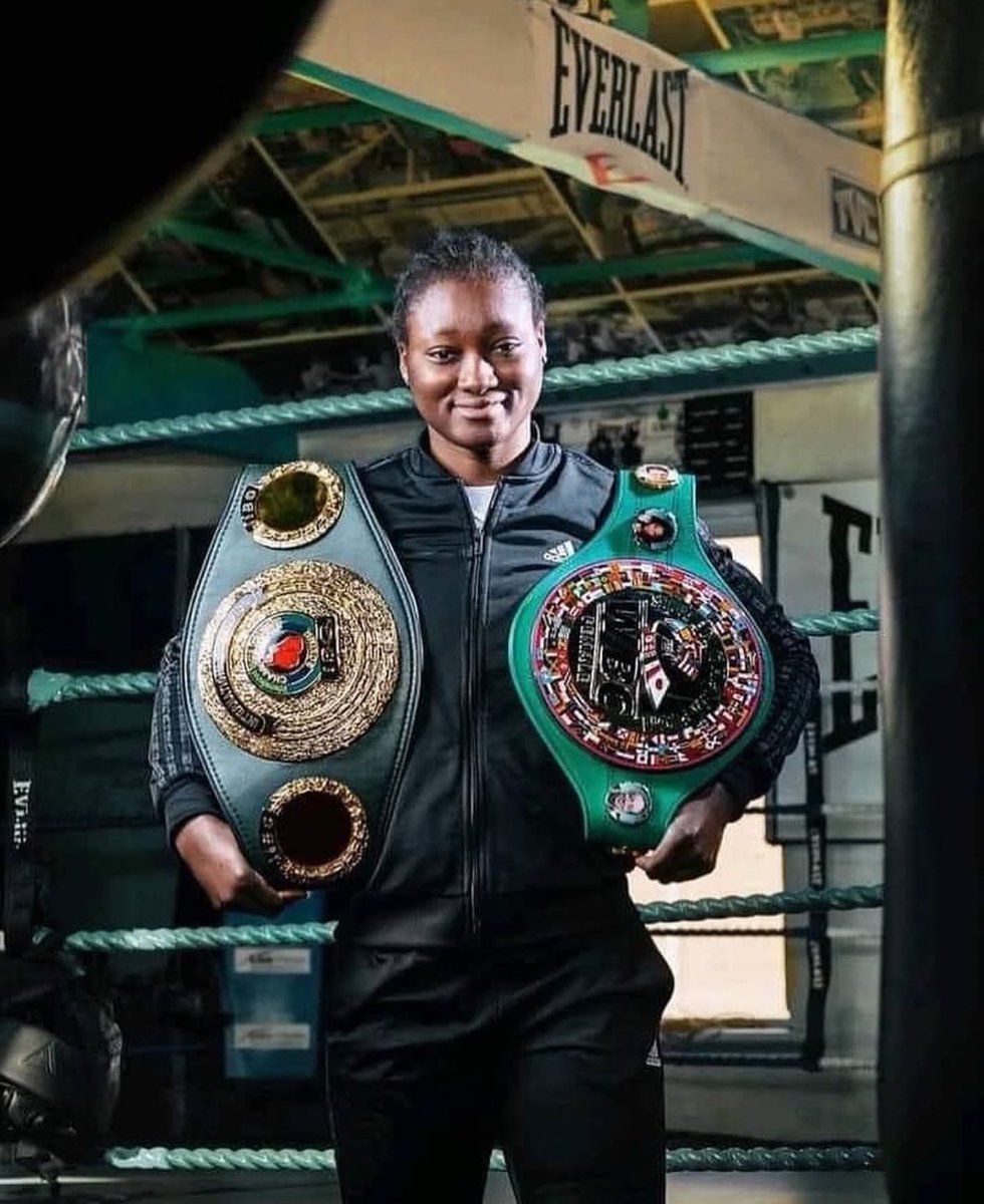 Elizabeth Oshoba makes history as Nigeria’s first-ever female Boxing World Champion.