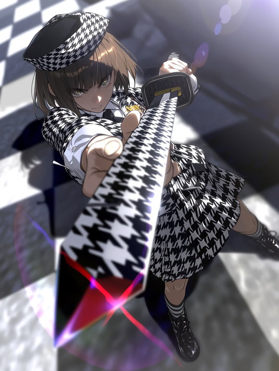 RT @_x_x_x_x_x_21: 名刀 千鳥格子