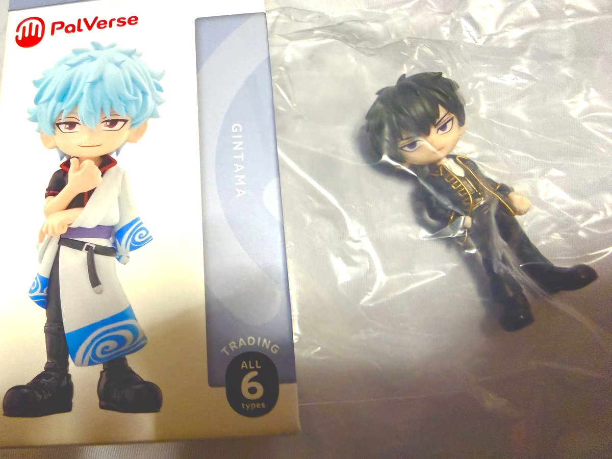 折角なんで買ってみた銀魂の初グッズ😂笑 土方さんでしたー！ 軽く