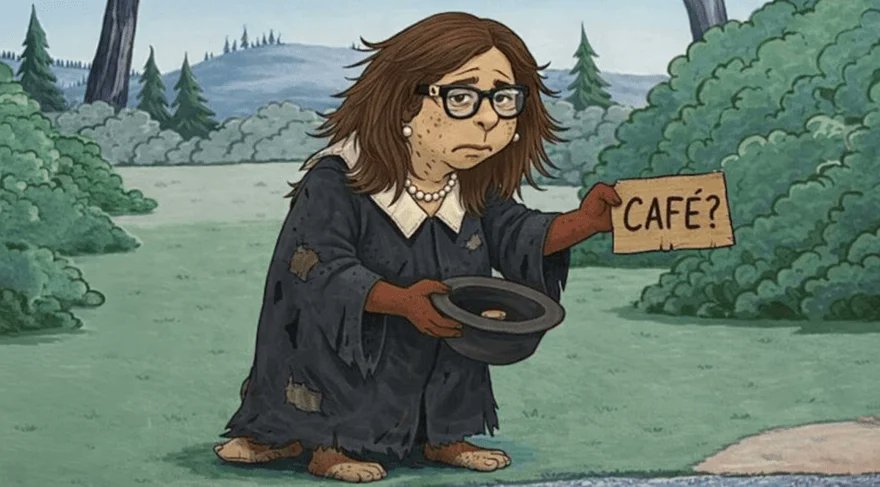 Com salário de R$ 46 mil, juíza que reclamou que magistrados não têm café vira meme. 

Leia mais em  rp10.com.br/2026/03/com-sa…