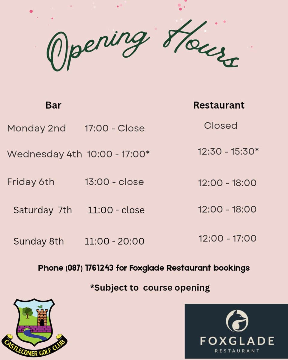 Castlecomer Golf tweet media