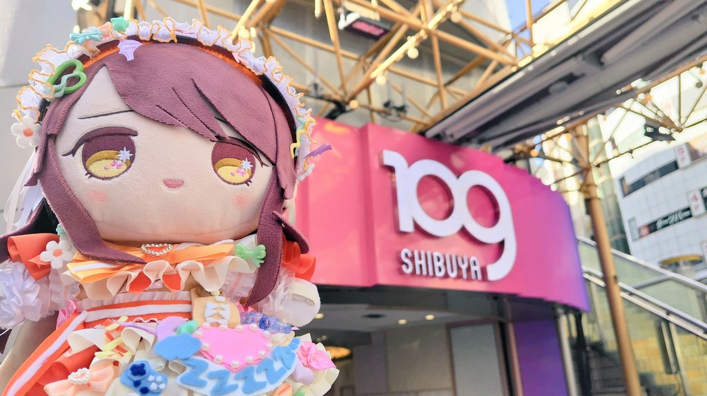 渋谷109 I'm a Cutie Finderポップアップショップ祈願 #もちほわが