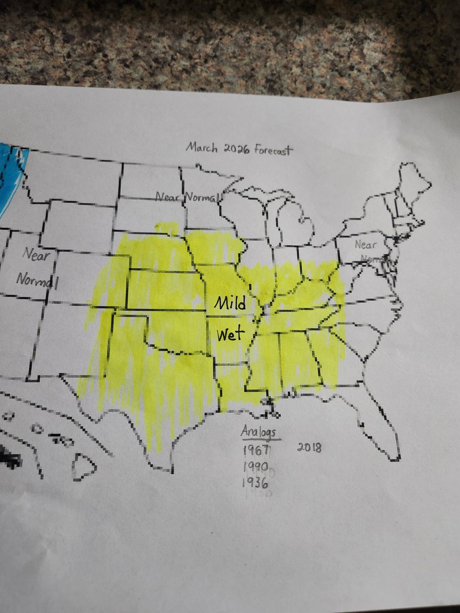 My March forecast. I still do not believe winter is done. It will be a fight later March. March 1990 1967 1936 saw snowfall in March while the month was overall warmer than normal. 1967 2018 saw big snows.