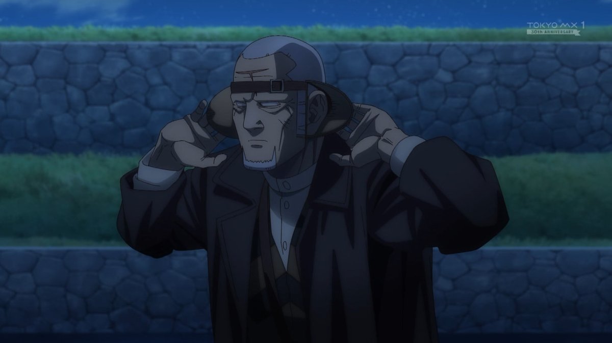 鶴見中尉からだと！？ #tokyomx #goldenkamuy #ゴールデンカムイ
