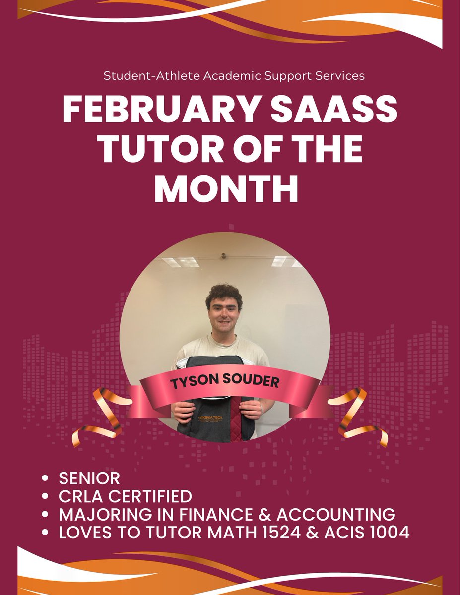 Virginia Tech SAASS tweet media