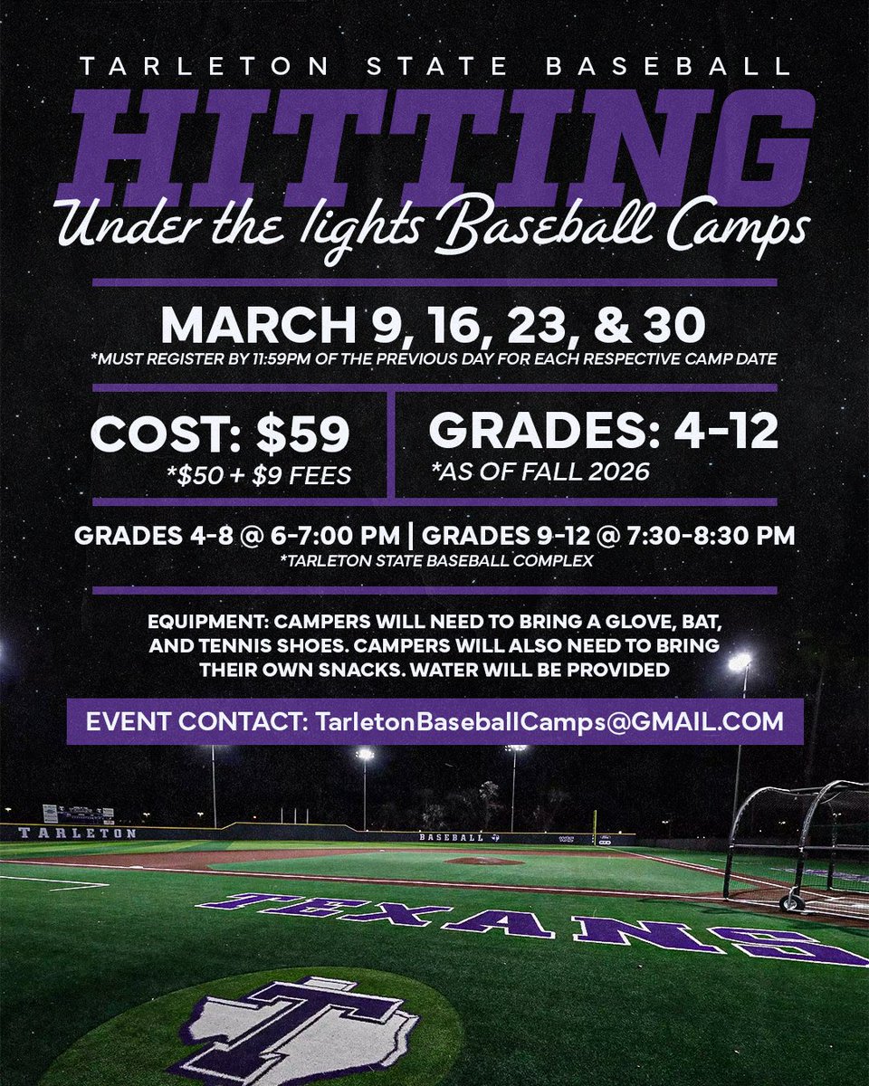 Tarleton State Baseball tweet media