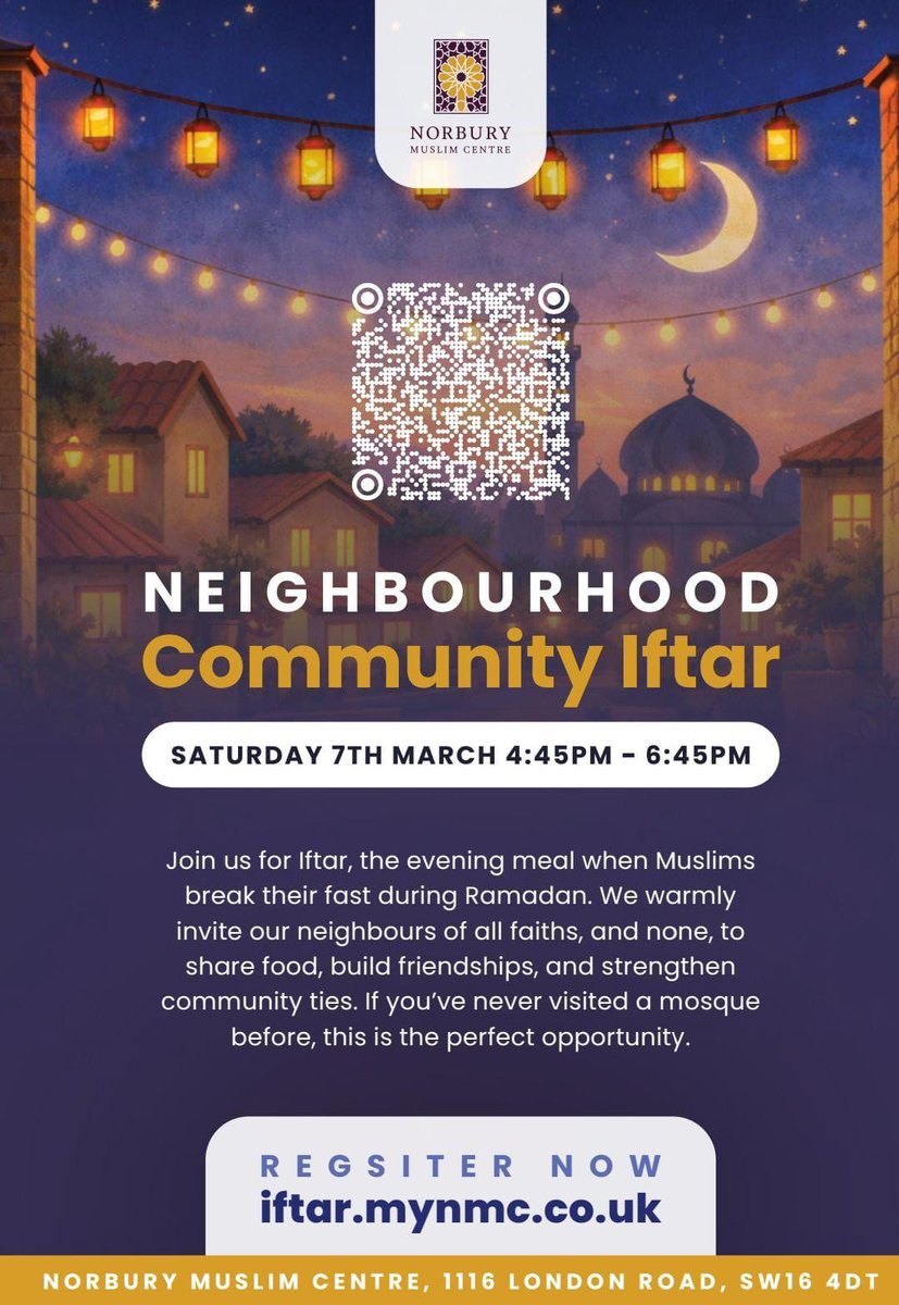 NorburyMuslimCentre tweet media