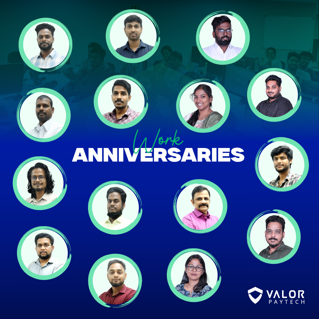 February at Valor 💙

More birthdays 🎂
More wins 🏆
More team energy ⚡

Culture grows in the small moments.

#OfficeEvents #BirthdayCelebration #ValorPayTech