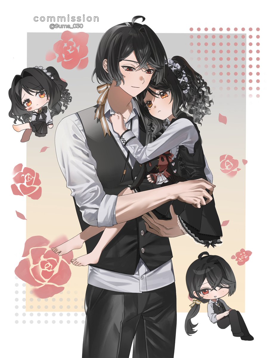 구마 커미션 tweet media