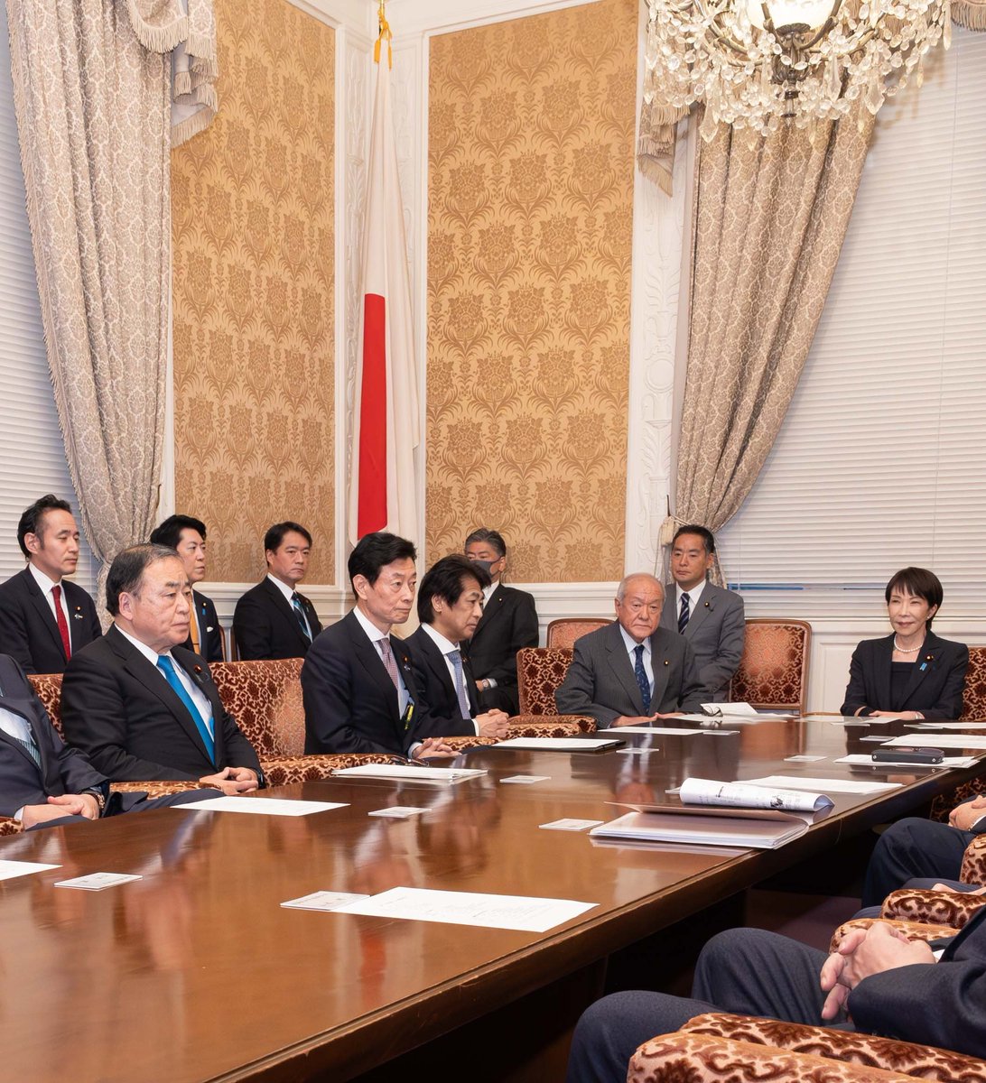 本日は自民党役員会が開催され、筆頭副幹事長として出席しました。

#高市早苗
#やな和生