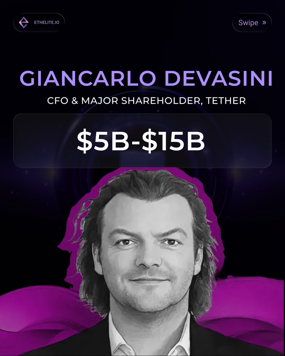 EthElite_Hub's tweet photo. #Crypto’s biggest fortunes aren’t random, they’re tied to ownership of networks, exchanges and infrastructure.

From #SatoshiNakamoto's #BTC to #CZ and #Devasini - net worth moves with the market. 📈 https://t.co/iGMY6sq3ws
