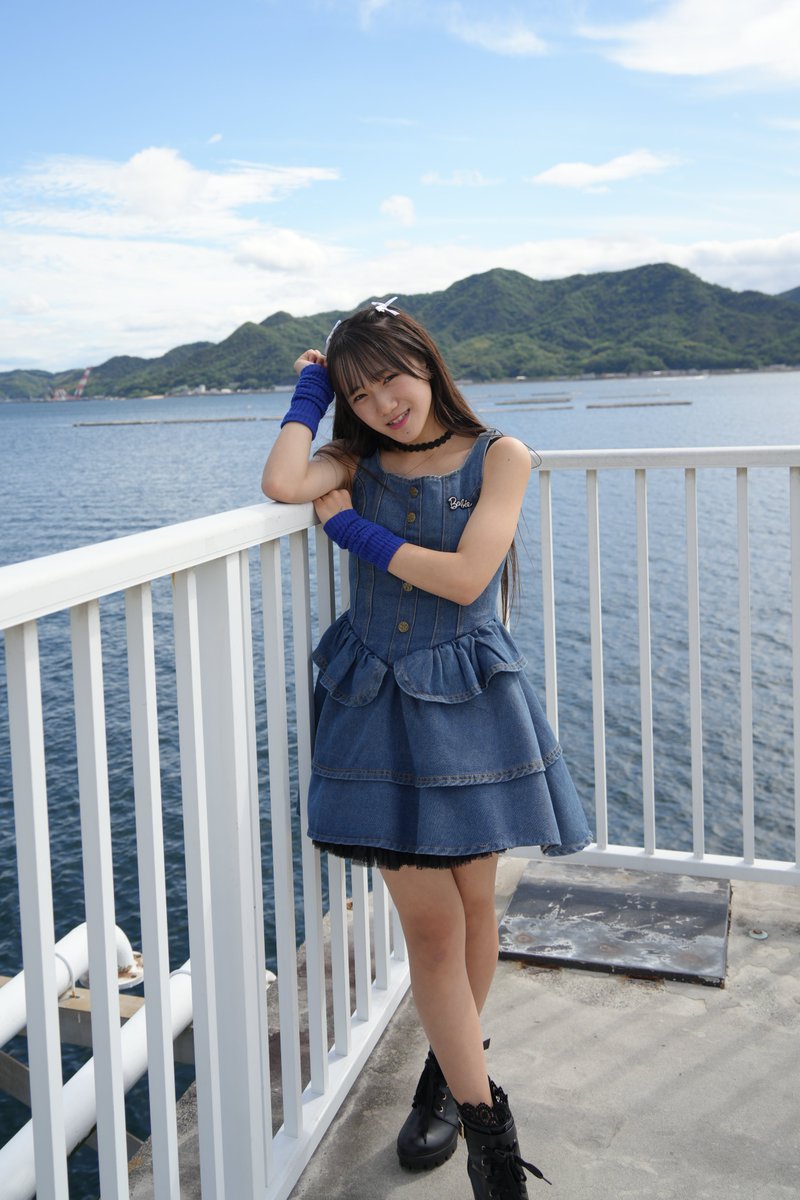 ムギメンコちゃんページ 2025. 5.25 #Aliceロコパ #呉ポートピア #聖那 海とデニムと聖那ちゃん