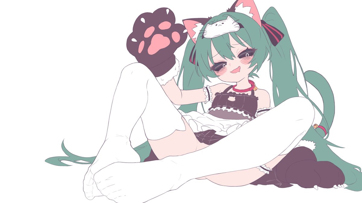 KilaI327's tweet photo. #初音ミク #39neko wip https://t.co/87VWFgDAEC