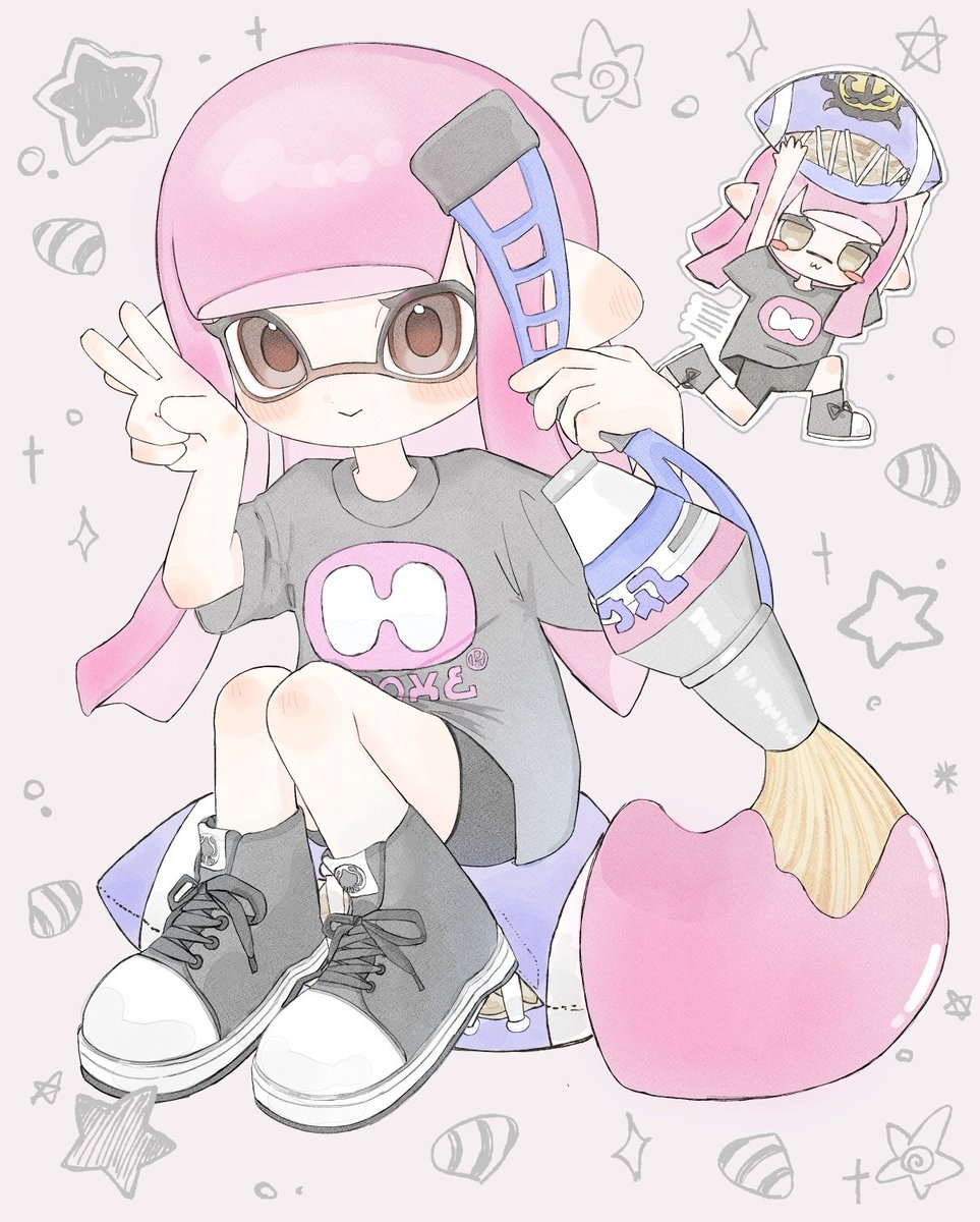 お友達のイカちゃん