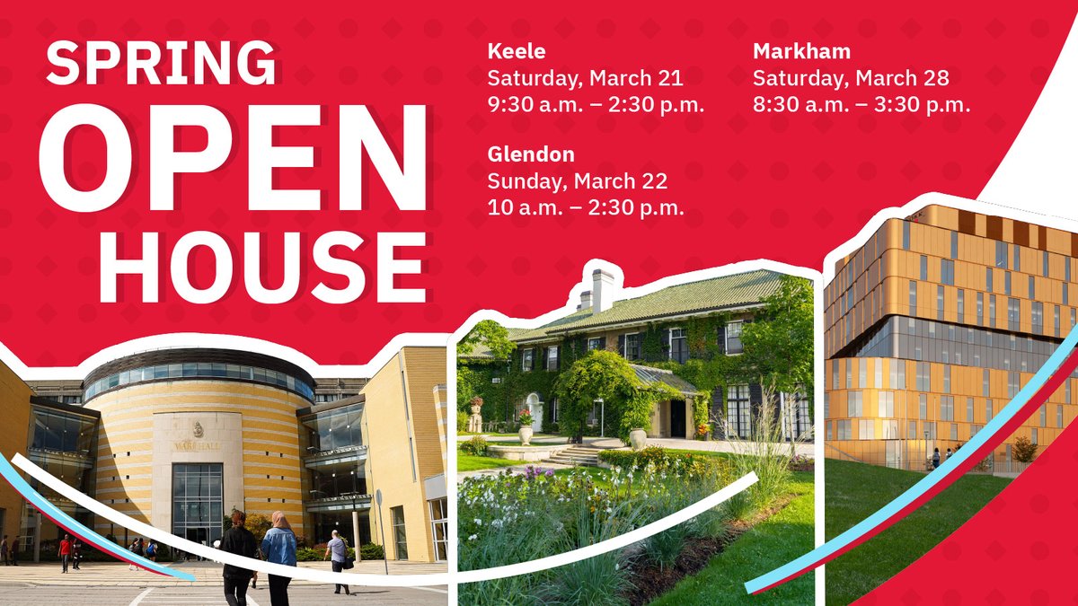 Study at York U tweet media