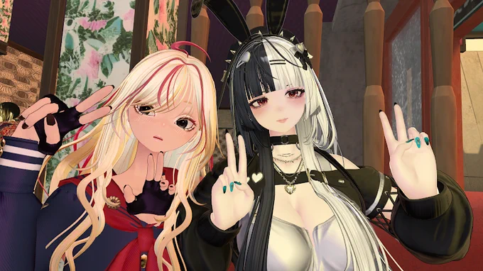 VRイベント「あなただけに優しいヤンキー喫茶」営業日でした #ヤン喫茶_VRC に帰ってきてくださった皆様ありがとうございます! あかねちゃんが「また帰ってきてね～めっっちゃ刺激になったあかねもこっちでがんばる!!」言うてます!