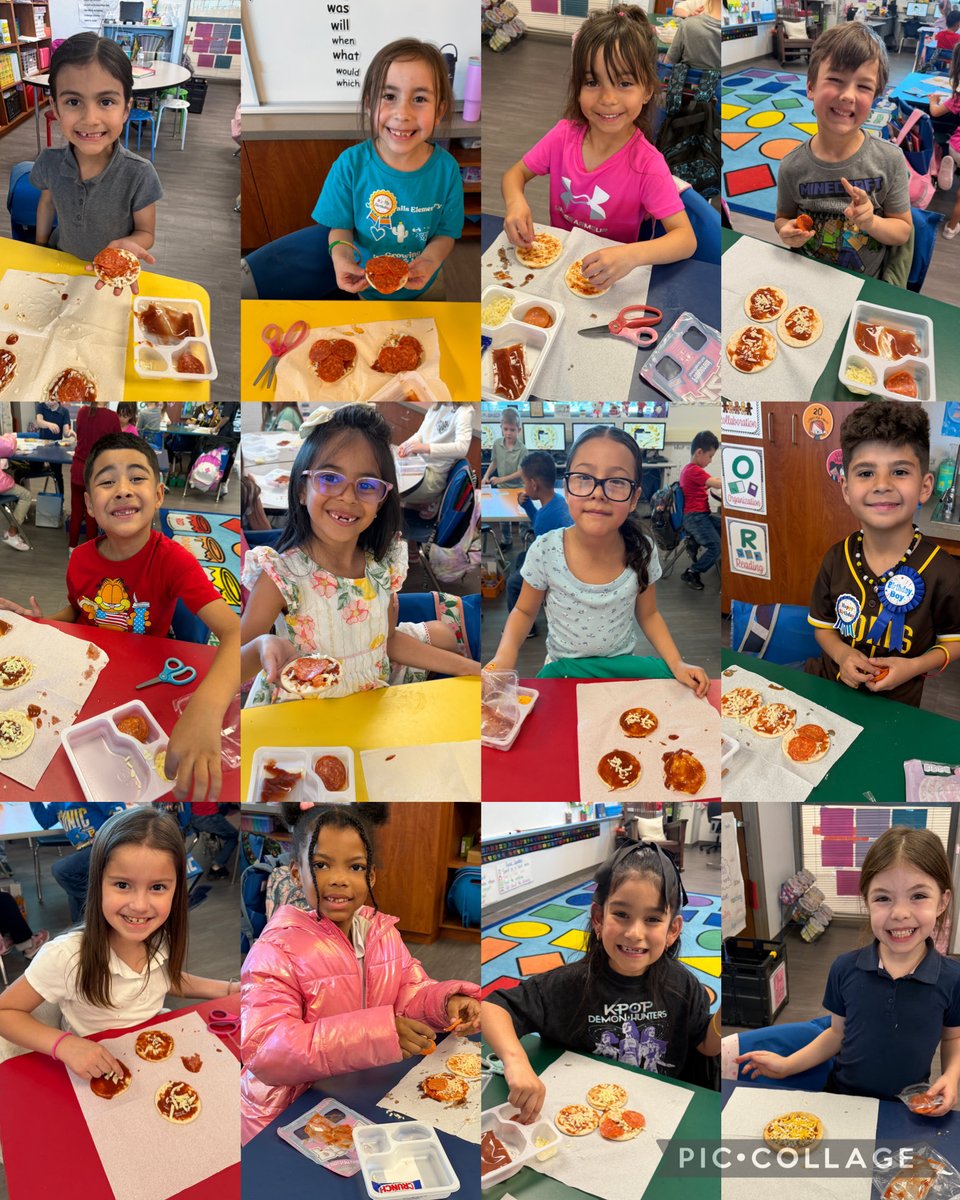 JNieto_CTES's tweet photo. From kitchen to classroom! 🍕📝
My 1st grade students became chefs and authors! After making their own pizzas, they wrote step-by-step procedural pieces explaining exactly how to make a pizza. Hands-on learning (and writing!) at its best! #AllIn #CTEHeartAtWork https://t.co/IvHpLdHYjE