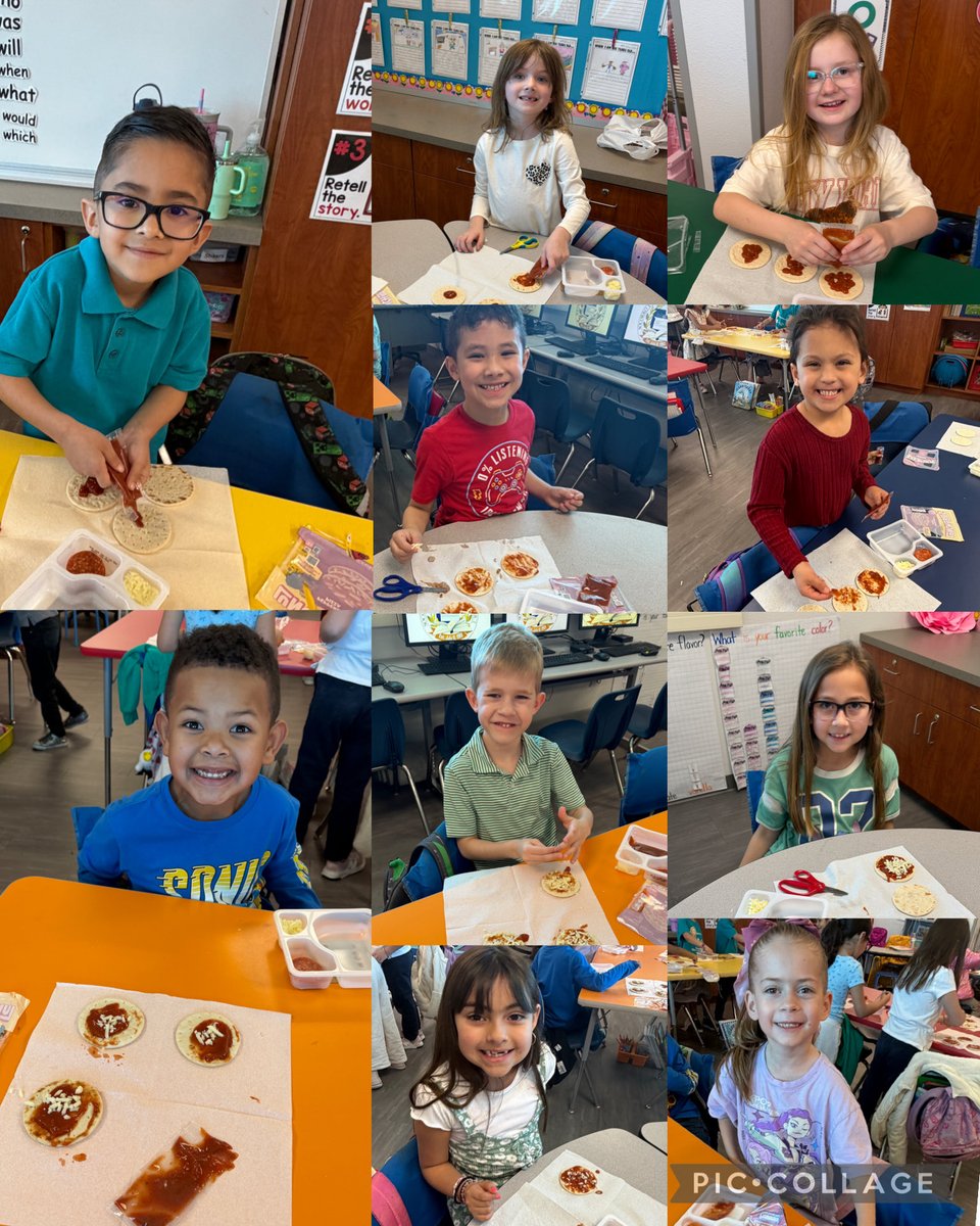 JNieto_CTES's tweet photo. From kitchen to classroom! 🍕📝
My 1st grade students became chefs and authors! After making their own pizzas, they wrote step-by-step procedural pieces explaining exactly how to make a pizza. Hands-on learning (and writing!) at its best! #AllIn #CTEHeartAtWork https://t.co/IvHpLdHYjE