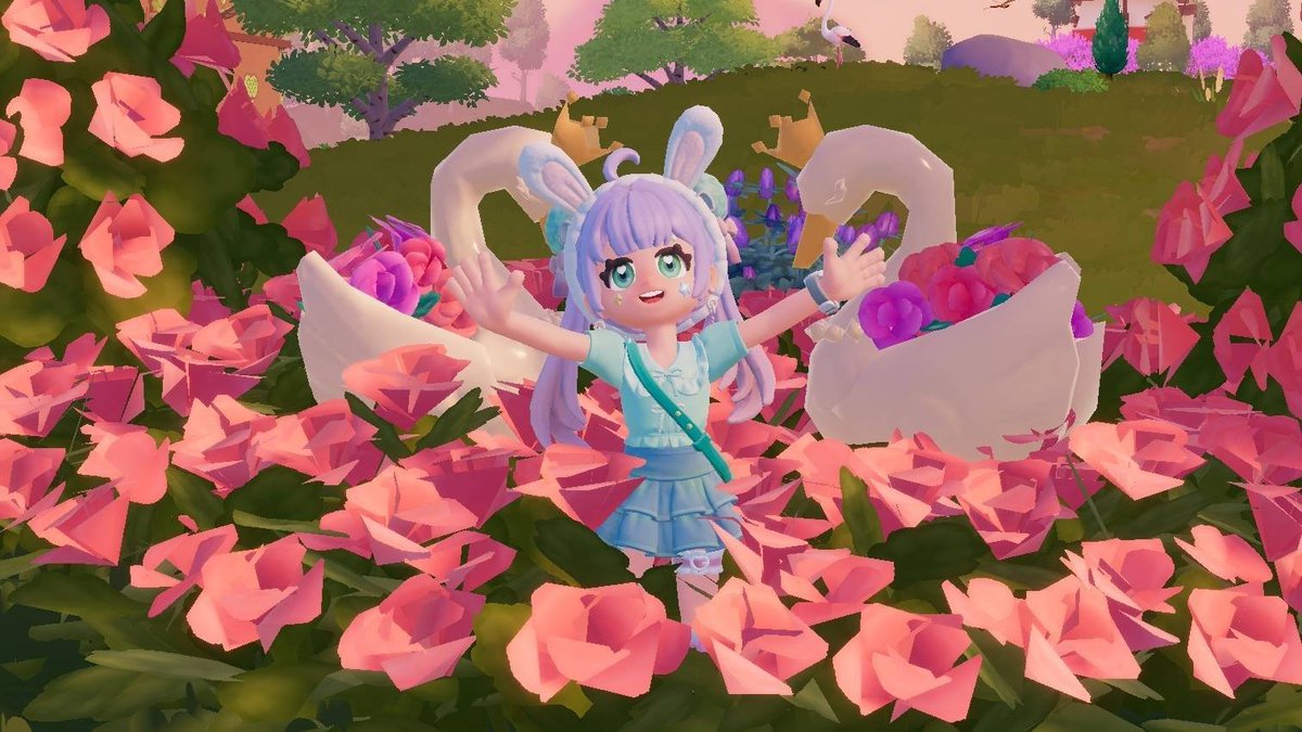 sudah dapet rambut twintel dan bisa dandan jadi saki (oc)💜