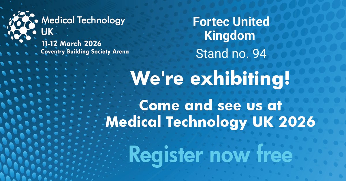 FortecUK's tweet photo. Not long to go until the Medical Technology Show in Coventry.

Come and find us on Stand 94 to see how we can help with your next medical project. 

Register here: https://t.co/oaZWQVDWar

#MedicalTechnologyUK #MedTech #Innovation https://t.co/GPiKIPsVg0