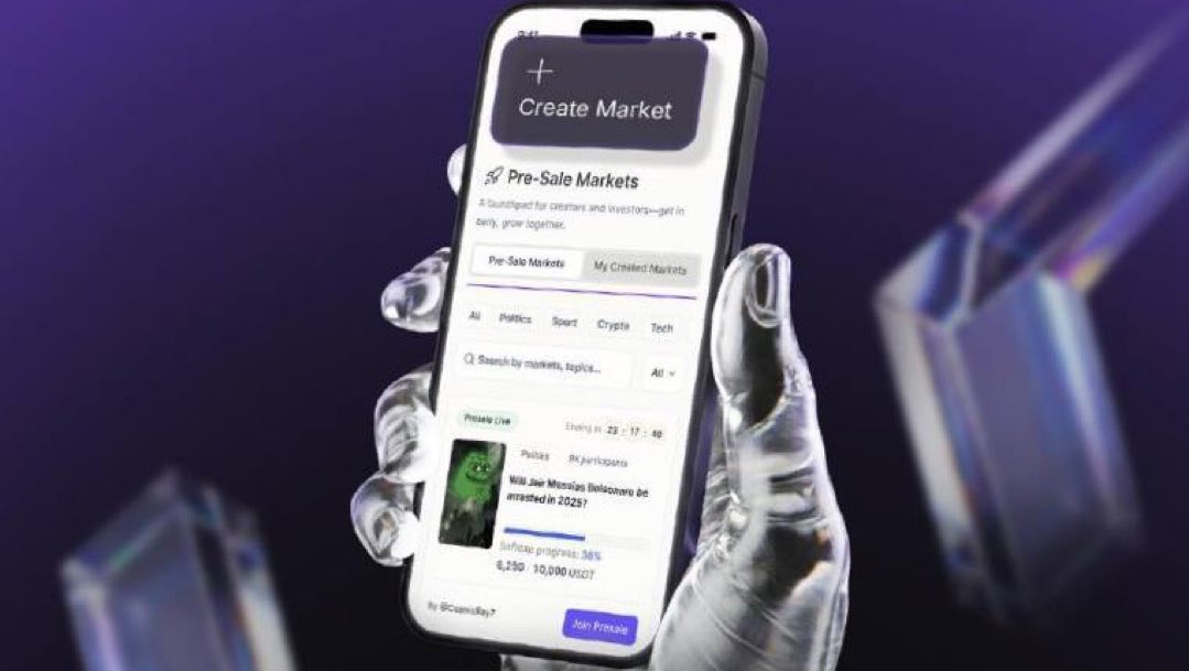 Zyllona's tweet photo. Speculation in crypto usually starts after a token launches.

By then the structure is fixed, the distribution is set, and most of the upside has already been positioned.

@Xmarketapp introduces a different layer.

Instead of waiting for assets to exist, it enables pre launch prediction markets on BNB Chain where narratives, events, and outcomes can be priced before they fully materialize. Markets generate real trading volume, and that volume drives fee flow from day one.

The pre sale framework allows early participants to back a market thesis before it goes live, aligning capital with conviction at the earliest stage. If the market gains traction, liquidity and participation scale organically around it.

This is not about social metrics or surface engagement.

It is about turning expectations into structured, onchain markets where pricing, volume, and incentives are transparent.

When narratives become tradable infrastructure, speculation becomes programmable.