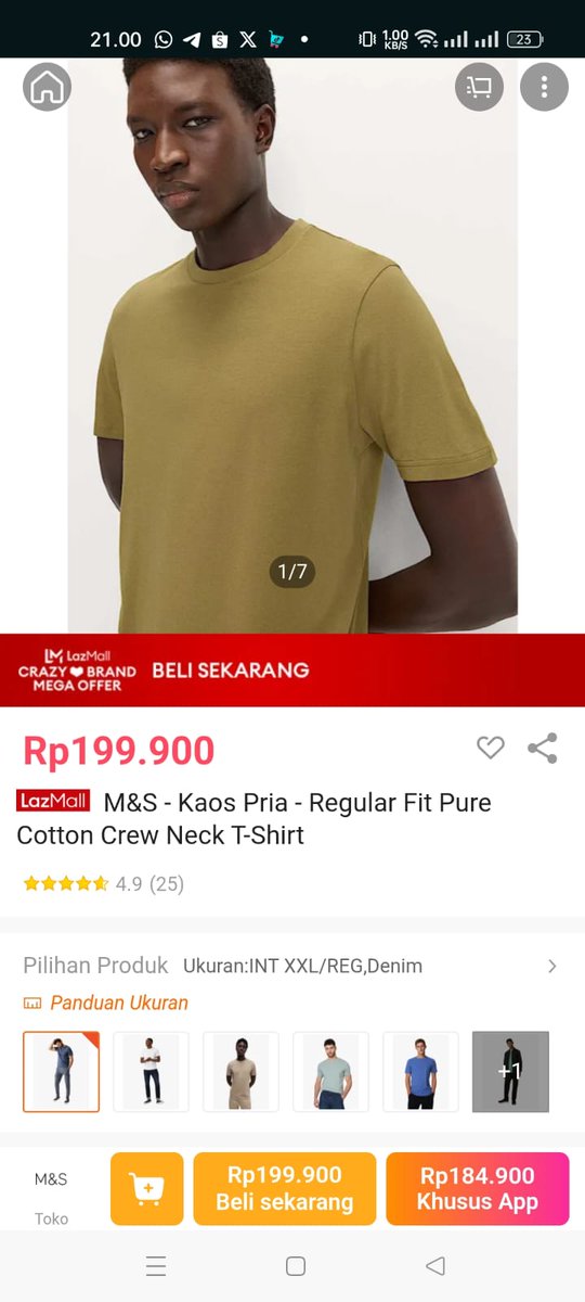 momen puasa gini paling enak belanja di Ramadhan Mega Sale, apalagi barengan sama lazada 3.3 ramadan mega sale yang promonya berlapis
 lazada.co.id/products/ms-ka…