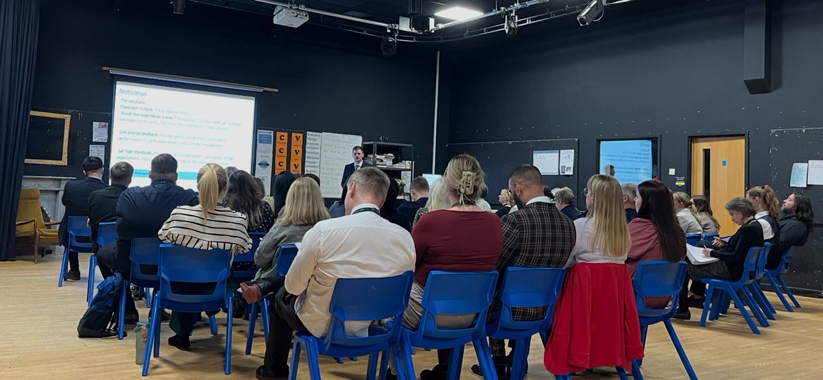CroftonAcademy's tweet image. Thank you to Mr McTigue for leading a fantastic CPD session after school today! Staff explored research-informed &amp;amp; evidence-based strategies to strengthen teaching &amp;amp; learning across the school.
Great professional learning to keep us moving forward!
#WeAreCrofton #Aspire #Succeed