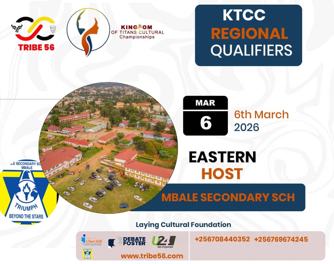 The #KTCC26 Eastern Regional Qualifiers will take center stage this Friday 6th March, 2026 at Mbale S S.  Is your school participating or they will just sit and watch the intellectual stage shaking?
@fijabrands <a href="/ubctvuganda/">UBC UGANDA</a> <a href="/u24tvug/">U24 TELEVISION</a> @56tribe @jananschoolsug <a href="/Rean_mrj/">Rean Joash Mabonga</a>