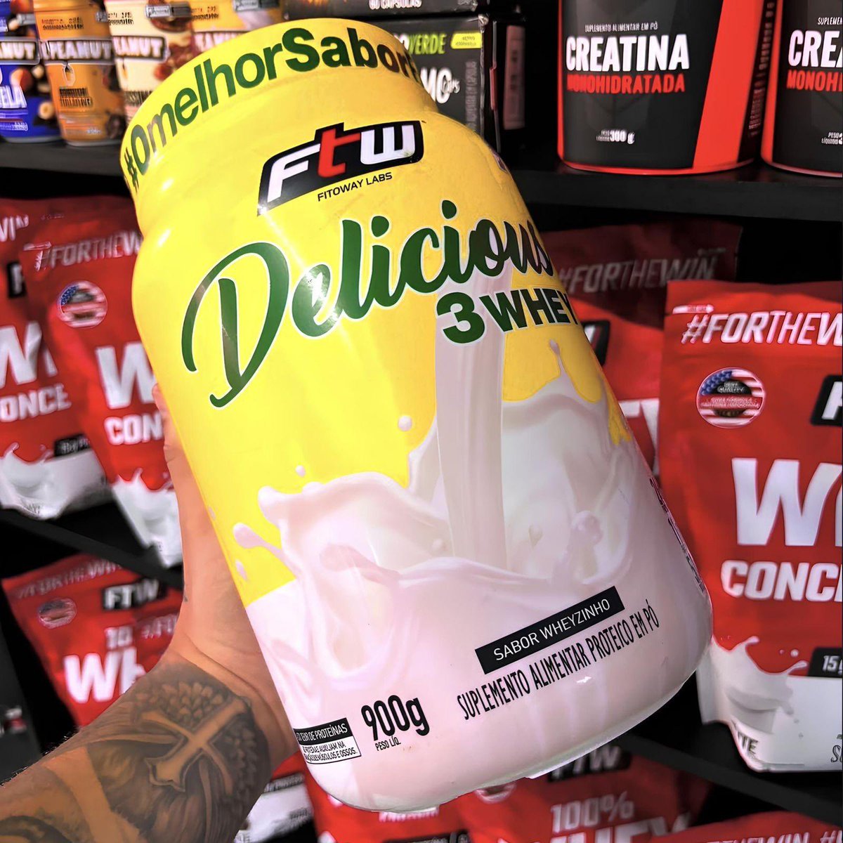 TEM DE VÁRIOS SABORES💪🏻

Delicious 3 Whey Sabor Wheyzinho FTW

De R$ 230 por R$ 89💵
Cupom: TUDOOFFHOJE📌

Anuncio Ml
meli.la/2rKRoaf