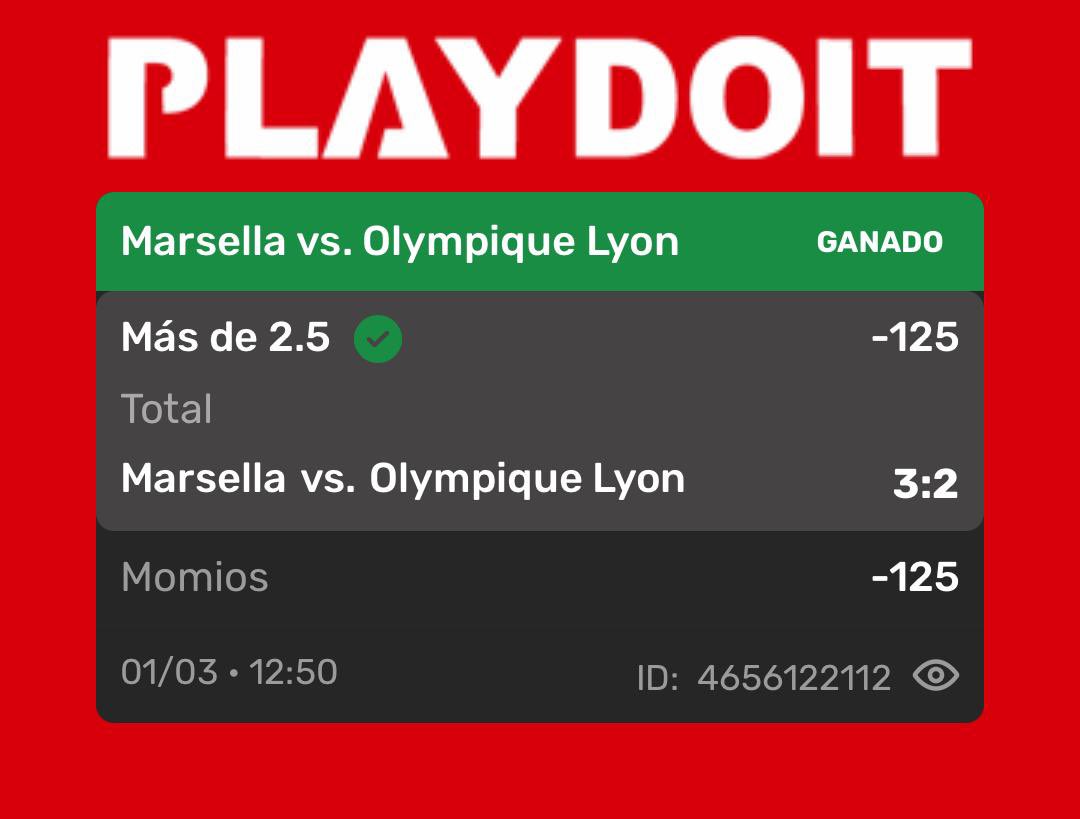 Primeras 2 apuestas de marzo ✅✅