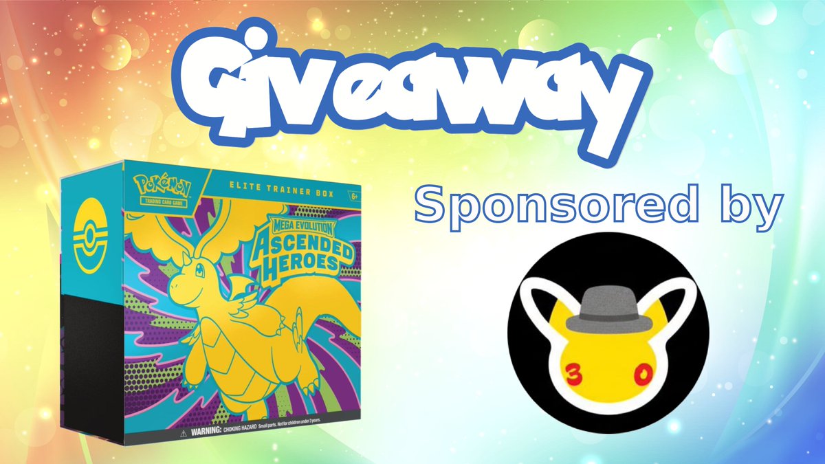 🎁 Ascended Heroes ETB Giveaway 🎁

To join:
➡️ Follow <a href="/PeakHobby/">Peak Hobby</a> &amp; <a href="/SteeloAndKri/">SteeloAndKri</a>
➡️ Repost and Like THIS Tweet

1 Winner will receive an Ascended Heroes ETB! Ends on 3/8

Open Internationally 🎉

Good luck! 🤞 
#PokemonTCG #Giveaways